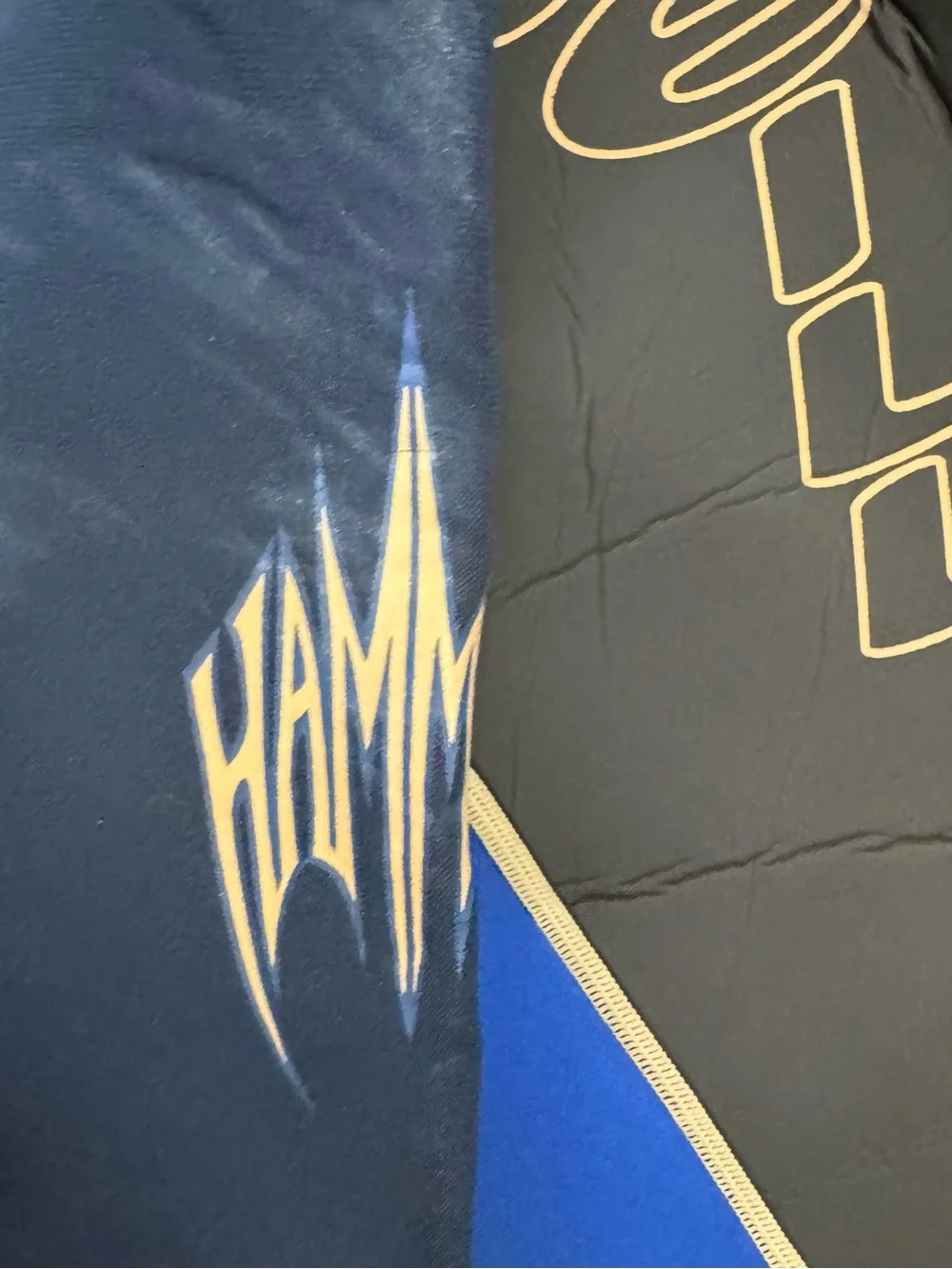 O’Neill Adult XXL Men’s Full Hammer Wetsuit – Blue/Black/Gold – Full Zip
